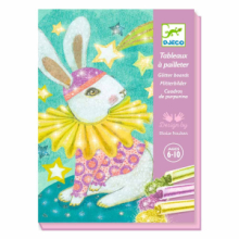 Colorare Con Glitter - Carnevale Animali 
