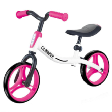 Bici Equilibrio Go Bike Bianca e Rosa Neon