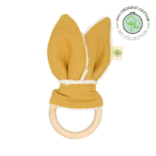 Promo Anello Dentizione Coniglietto Curry in Cotone Organico