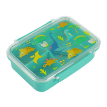 Lunch Box Tritan con Posate Dinosauri