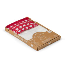 Set Lenzuola Rossi per Carrozzina Moover