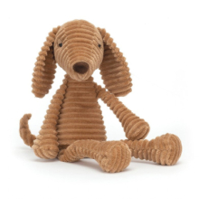Peluche Cane Ribble Marrone