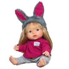 Bambola Joy Collection - Bionda con Cappellino Coniglietto