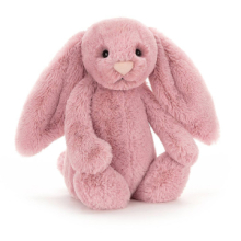 Peluche Coniglio Rosa Tulipano Bashful