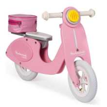 Bici Equilibrio Scooter Vespa Rosa Mademoiselle