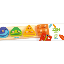 1234 Basic - Gioco Incastro e Logica 18m+
