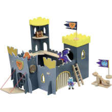 Promo Castello in Legno dei Cavalieri con Personaggi