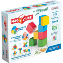 Promo Geomag Magicube Creative Set Recycled 8 Pezzi