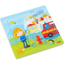 Promo Puzzle Facilitato in Legno Pompieri