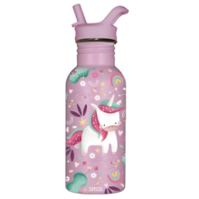 Borraccia in Acciaio con Beccuccio 500ml - Unicorno