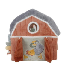 Libro Stoffa Sagomato Little Farm