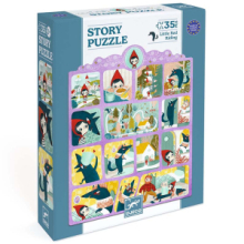 Puzzle Favola Cappuccetto Rosso 35pz