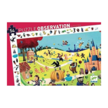 Puzzle Osservazione con Poster - Favole (54 Pezzi)