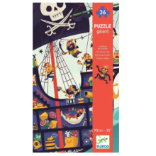 Puzzle Gigante - Nave dei Pirati (36 Pezzi)