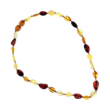 Collana Ambra Ovale - Multicolor