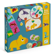 Promo Set Bingo Memo Domino dei Dinosauri