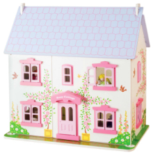 Promo Casa di Bambole Arredata Grande Rose Cottage